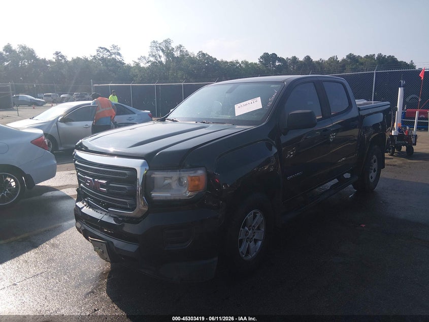 Vin: 1gtg5ben9h1245790, lot: 45801282, gmc canyon 20172