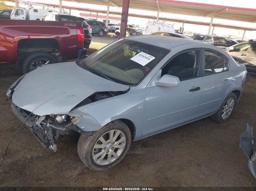 2008 Mazda Mazda3 I VIN: JM1BK12F581806092 Lot: 45303426