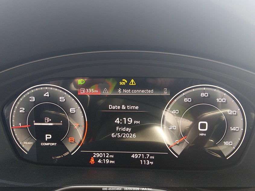 2024 AUDI A5 SPORTBACK 2.0L I-4 DI, DOHC, V(VIN: WAUDACF57RA082803
