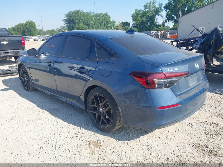 VIN: 2HGFE4F83SH346656 2025 HONDA CIVIC HYBRID SPORT/SPORT TOURING