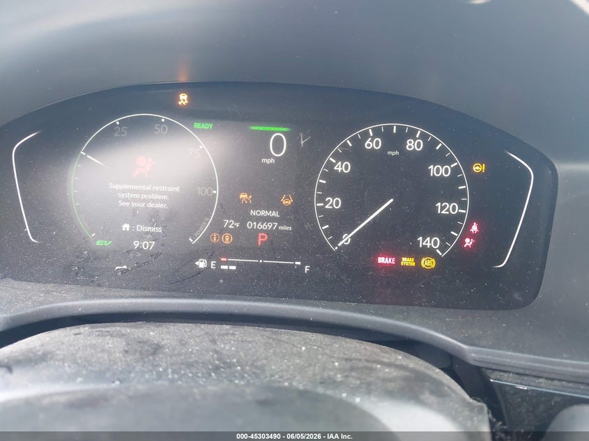 VIN: 2HGFE4F83SH346656 2025 HONDA CIVIC HYBRID SPORT/SPORT TOURING