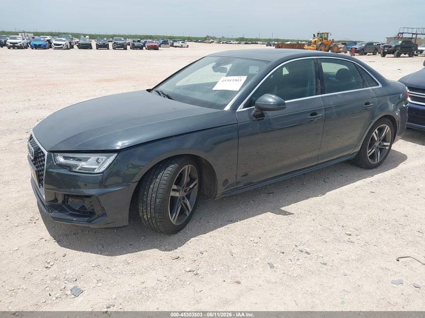 Vin: wauenaf43hn027356, lot: 45801366, audi a4 2.0t premium 20172