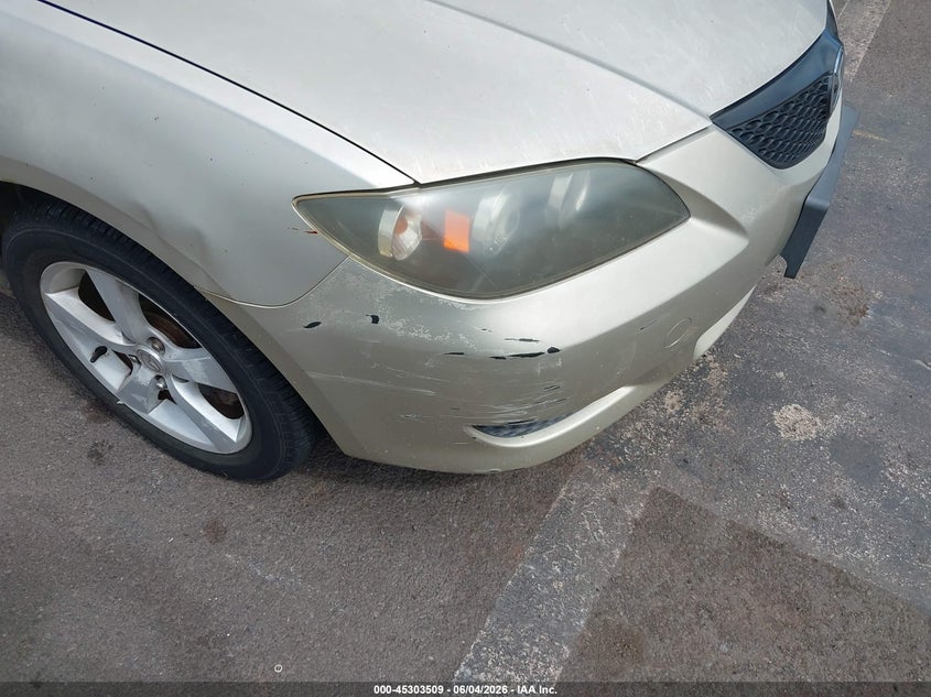 2005 Mazda Mazda3 I VIN: JM1BK12FX51227627 Lot: 45303509