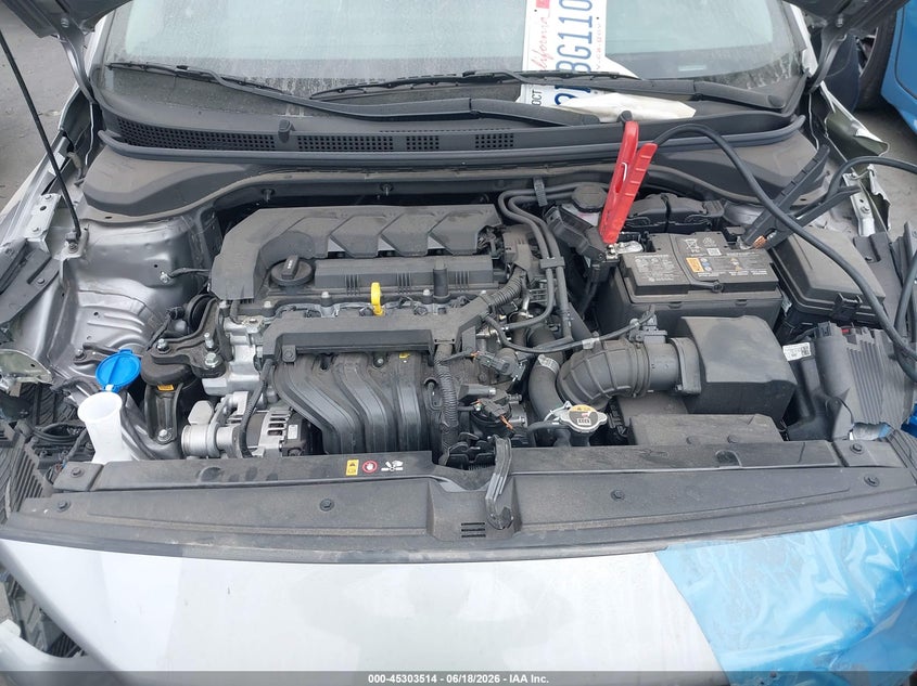 2022 HYUNDAI ACCENT SEDAN 1.6L I-4 DI, DOHC, VVT, 120HP