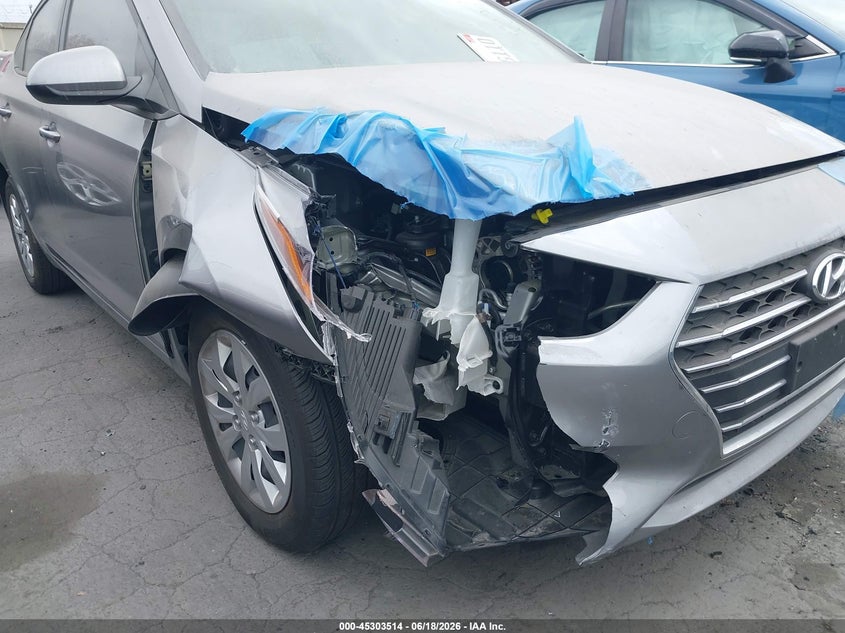 2022 HYUNDAI ACCENT SEDAN 1.6L I-4 DI, DOHC, VVT, 120HP