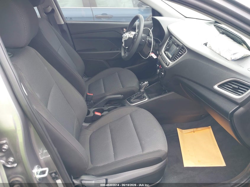 2022 HYUNDAI ACCENT SEDAN 1.6L I-4 DI, DOHC, VVT, 120HP