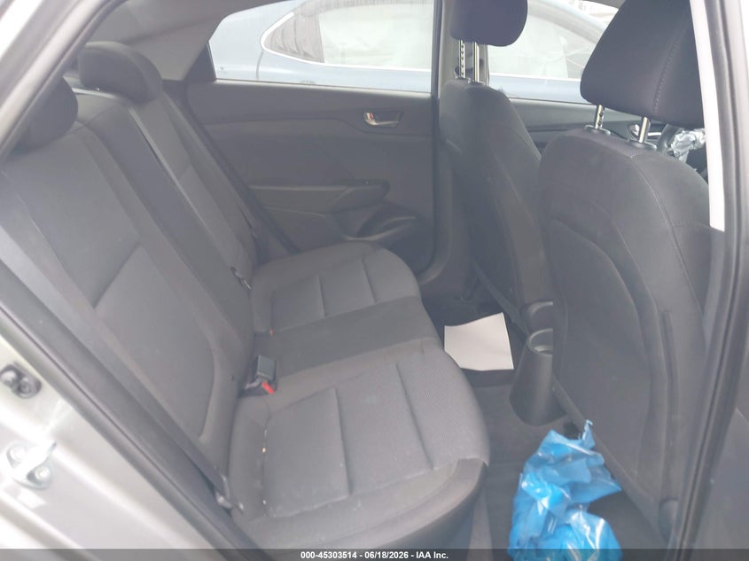 2022 HYUNDAI ACCENT SEDAN 1.6L I-4 DI, DOHC, VVT, 120HP