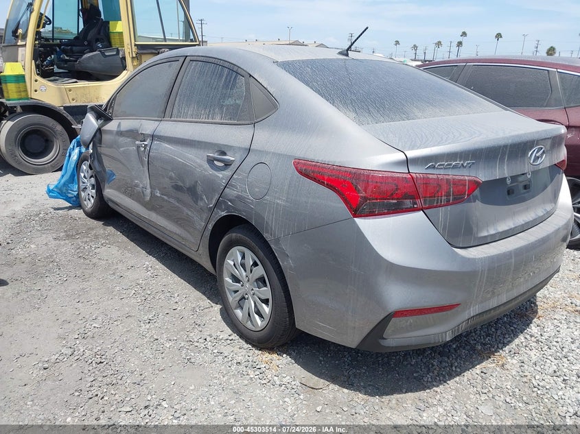 2022 HYUNDAI ACCENT SEDAN 1.6L I-4 DI, DOHC, VVT, 120HP