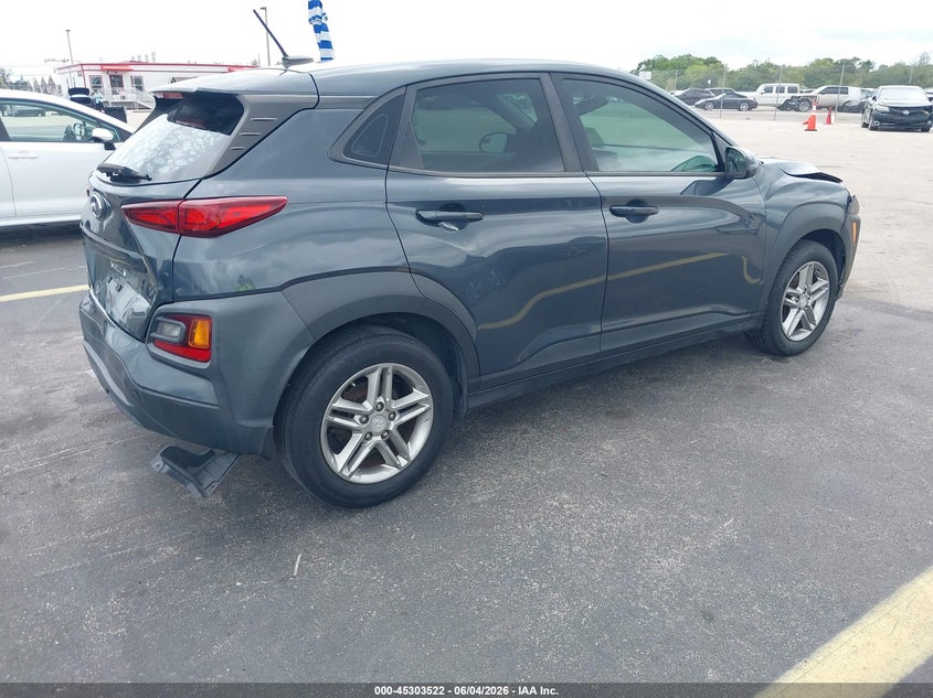 Vin: km8k12aa8ju180326, lot: 45801385, hyundai kona se 20184