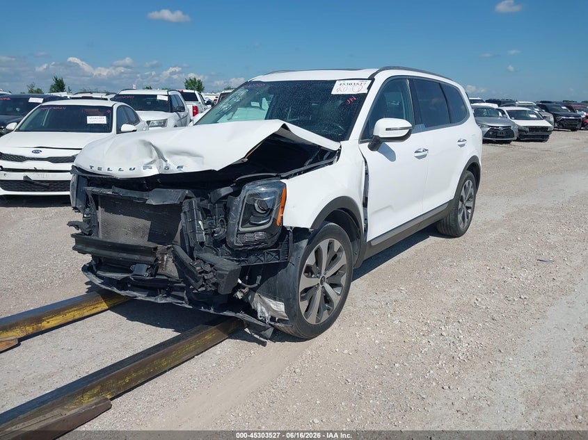 Vin: 5xyp64hc3mg147805, lot: 45801390, kia telluride s 20212