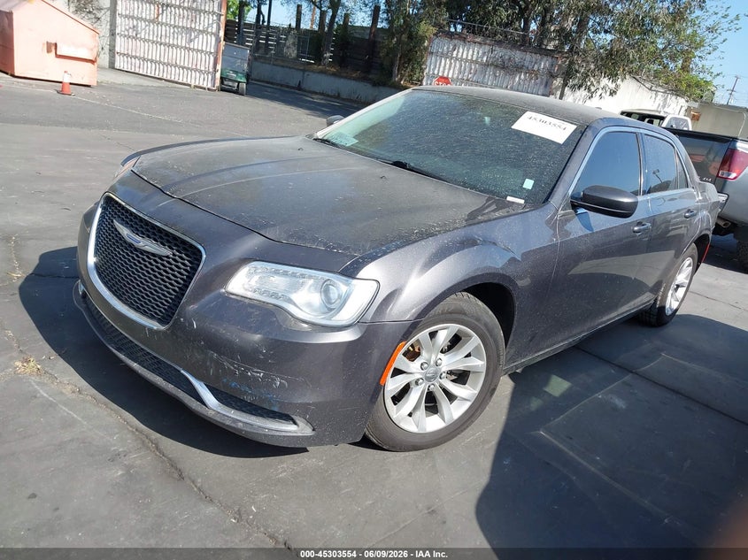 Vin: 2c3ccaag2fh735884, lot: 45801417, chrysler 300 limited 20152