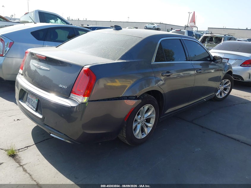 Vin: 2c3ccaag2fh735884, lot: 45801417, chrysler 300 limited 20154
