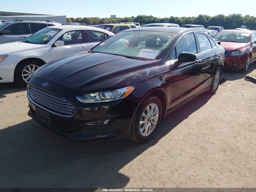 2016 Ford Fusion S 1FA6P0G75G5126365 photo 1