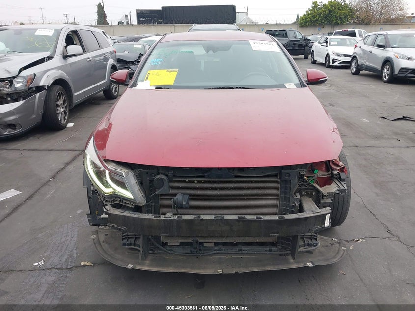 2019 Kia Optima S VIN: 5XXGT4L32KG304161 Lot: 45303581