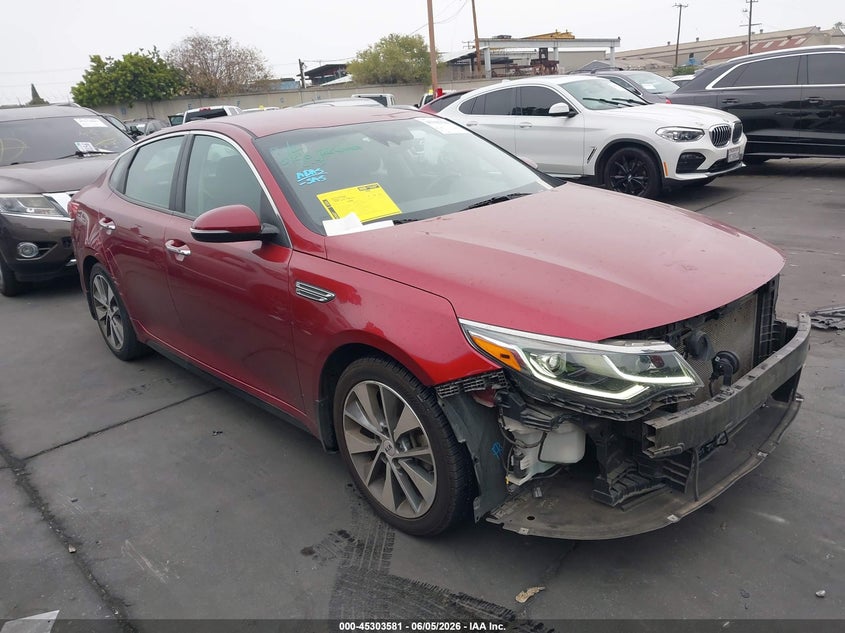 Vin: 5xxgt4l32kg304161, lot: 45801444, kia optima s 2019 img_1