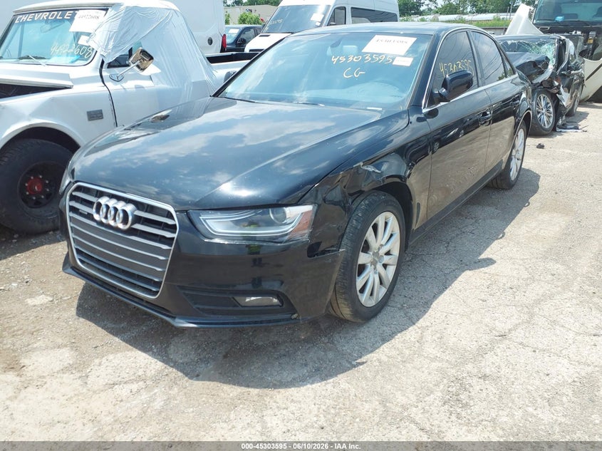 Vin: waubfaflxdn007834, lot: 45801458, audi a4 2.0t premium 20132