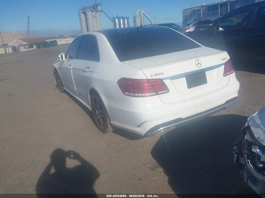 Vin: wddhf6hb6fb158341, lot: 45801469, mercedes-benz e 400 4matic 20153