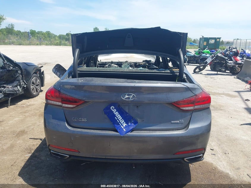 2015 Hyundai Genesis 3.8 VIN: KMHGN4JE6FU084811 Lot: 45303617