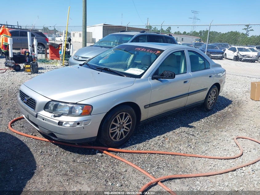 2004 VOLVO S60 SEDAN 2.4L I-5 DOHC, VVT, 168HP