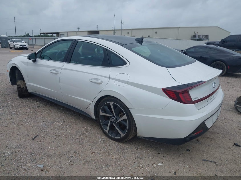 Vin: kmhl44j21na210208, lot: 45801487, hyundai sonata sel plus 20223
