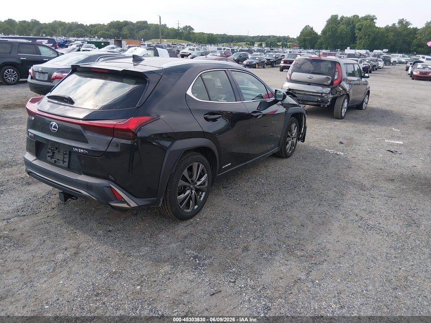 Vin: jthu9jbh5k2013008, lot: 45801493, lexus ux 250h f sport 20194