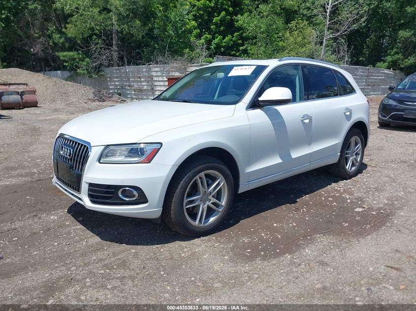 Vin: wa1l2afp1ha015351, lot: 45801496, audi q5 2.0t premium 20172