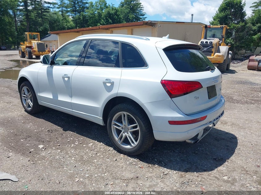 Vin: wa1l2afp1ha015351, lot: 45801496, audi q5 2.0t premium 20173