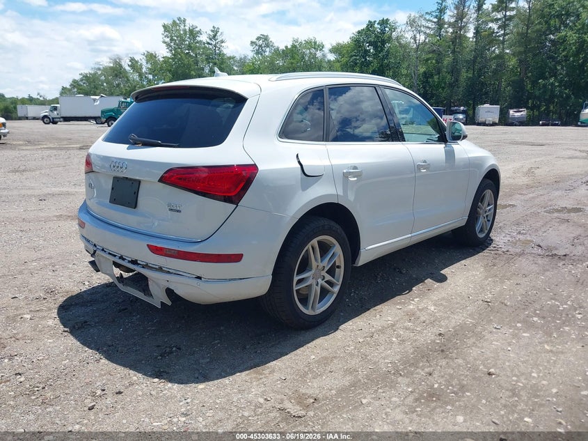 Vin: wa1l2afp1ha015351, lot: 45801496, audi q5 2.0t premium 20174