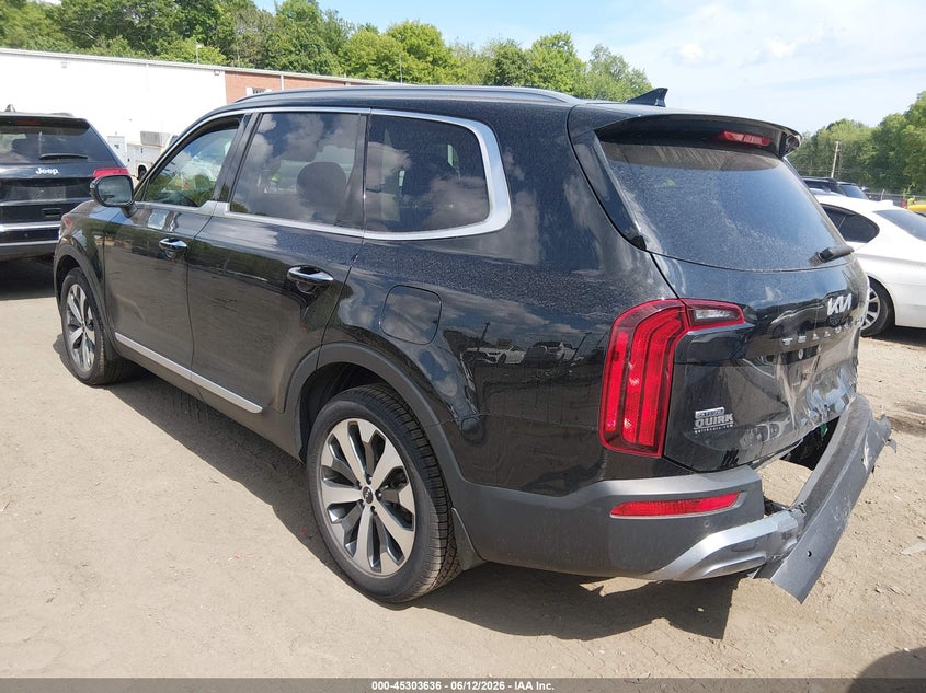 2022 KIA TELLURIDE auction photo 3