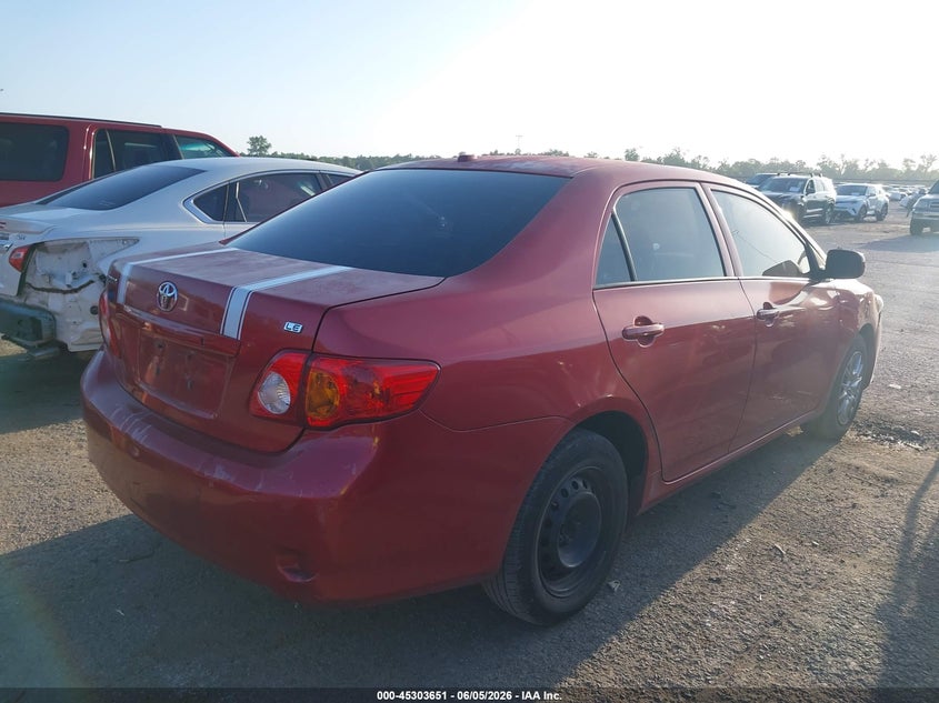Vin: 2t1bu4ee9ac508550, lot: 45801514, toyota corolla le 20104