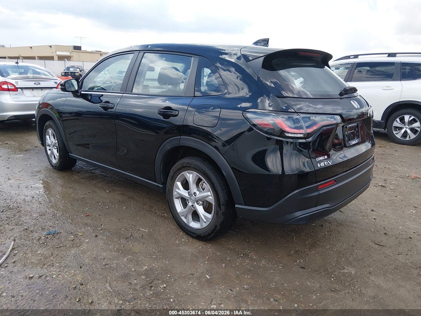 Vin: 3czrz2h35rm776958, lot: 45801537, honda hr-v awd lx 20243