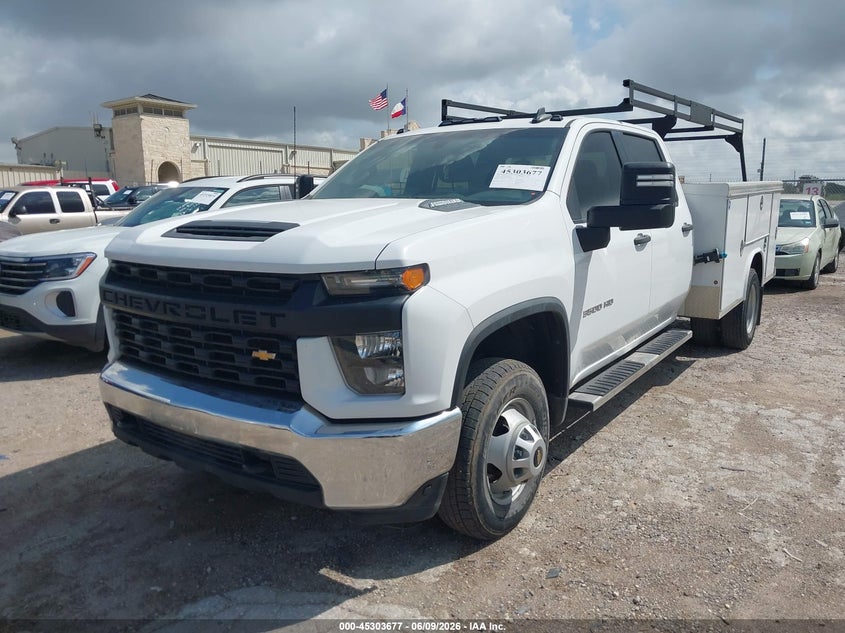 2022 Chevrolet Silverado 3500hd Chassis Work Truck 1GB4YSEY3NF318336 photo 1