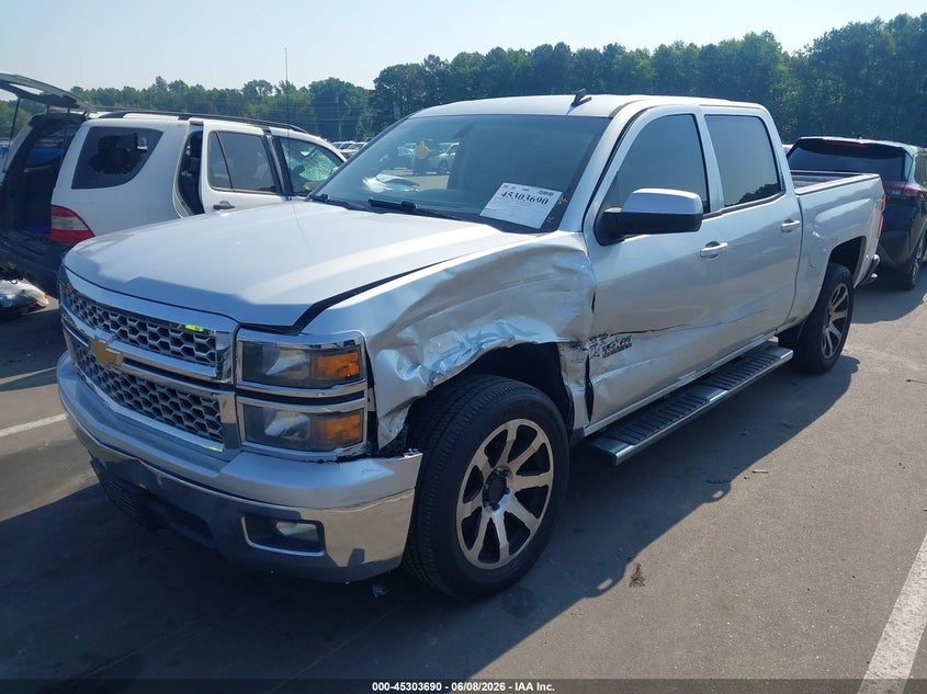 Vin: 3gcpcrec8eg280122, lot: 45801553, chevrolet silverado 1500 1lt 20142