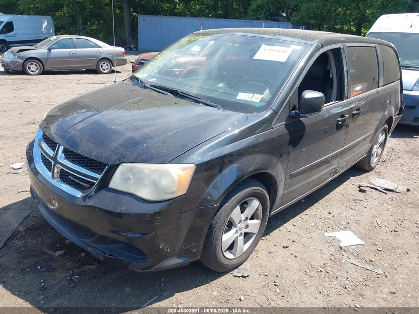 Vin: 2c4rdgbg0dr534982, lot: 45801554, dodge grand caravan se 20132