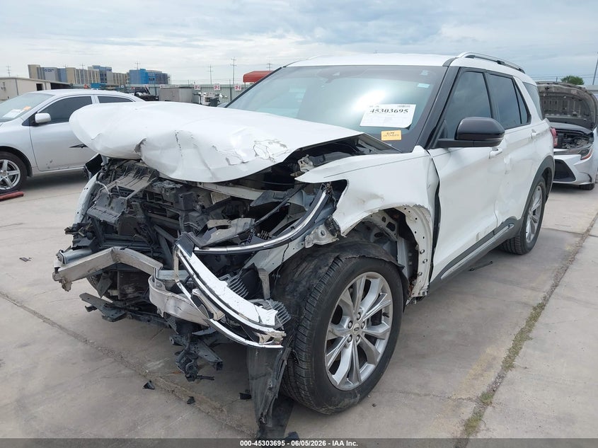 2020 FORD EXPLORER auction photo 2