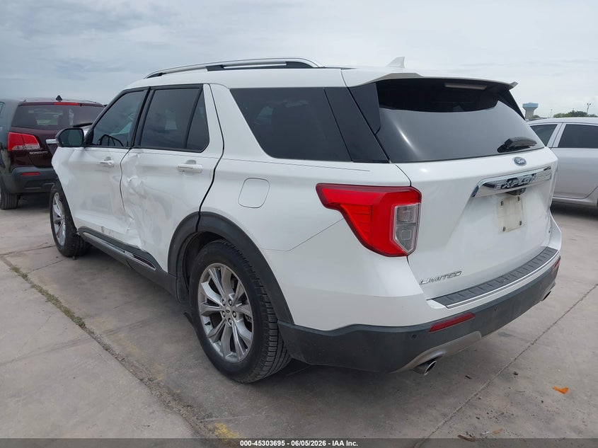 2020 FORD EXPLORER auction photo 3