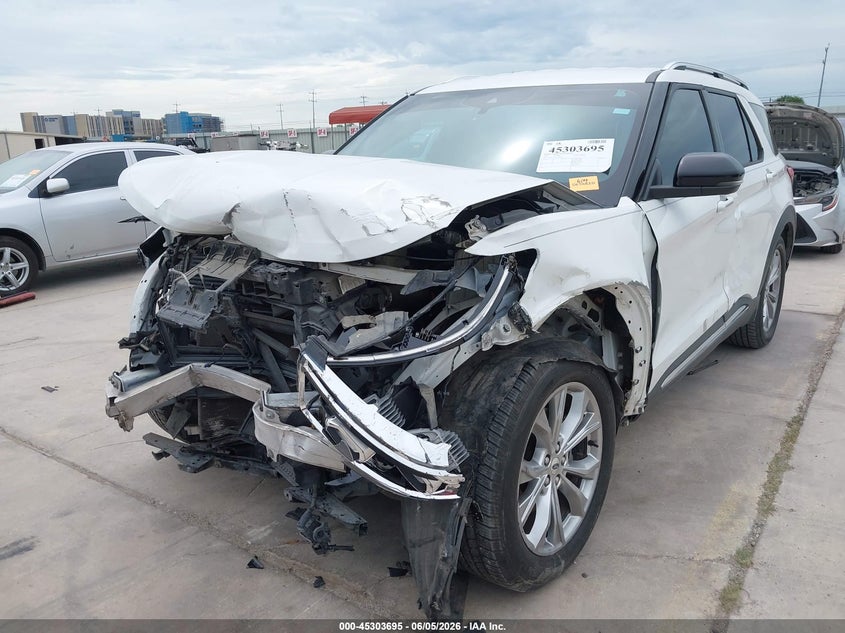 2020 FORD EXPLORER auction photo 6