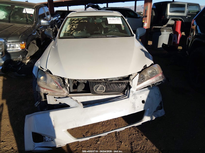 2006 Lexus Is 250 VIN: JTHBK262765018920 Lot: 45303719