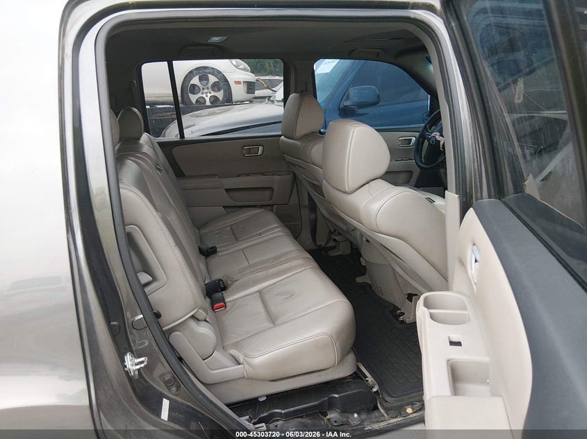 2011 Honda Pilot 3.5 Ex-L grey Lot 111045303720 Vin 5FNYF4H59BB063076