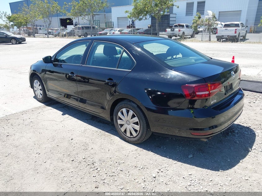 Vin: 3vw267aj8gm382905, lot: 45801610, volkswagen jetta 1.4t s 20163