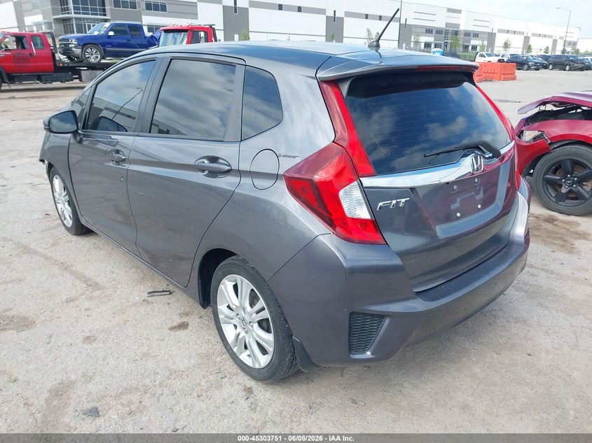 Vin: 3hggk5h80fm746813, lot: 45801614, honda fit ex/ex-l 20153