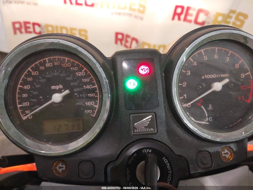 2006 Honda Cb900 F VIN: JH2SC48036M400347 Lot: 45303763