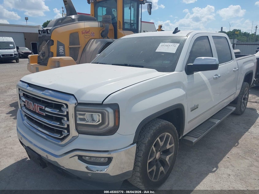 Vin: 3gtp1nec4gg258376, lot: 45801633, gmc sierra 1500 slt 20162