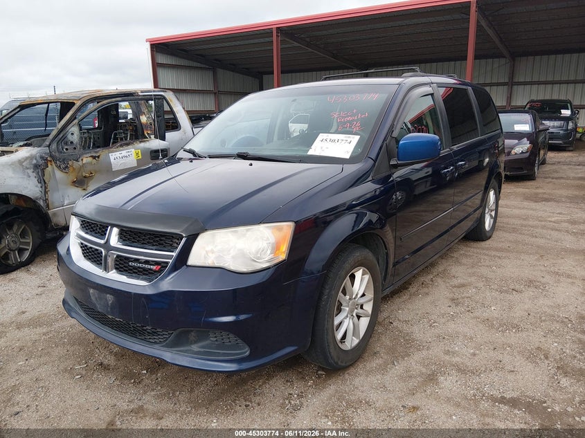 2C4RDGCG2ER405495 2014 Dodge Grand Caravan Sxt photo 1