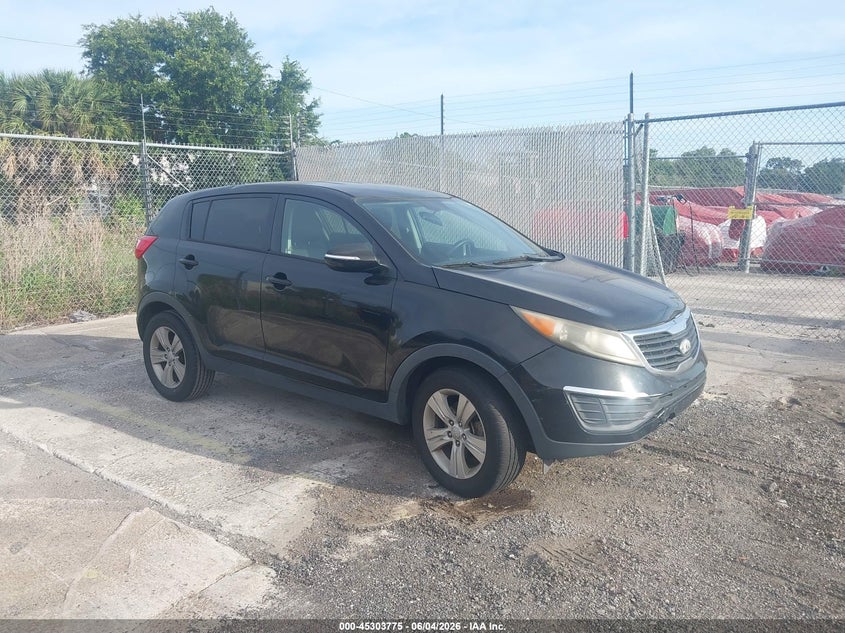Vin: kndpb3a26d7428971, lot: 45801638, kia sportage lx 2013 img_1