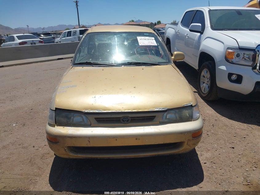 1996 TOYOTA COROLLA SEDAN 1.8L I4 FI F