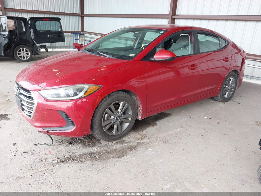 Vin: 5npd84lf9hh003656, lot: 45801698, hyundai elantra se 20172