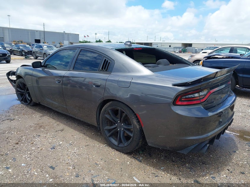 Vin: 2c3cdxct2gh115189, lot: 45801700, dodge charger r/t 20163