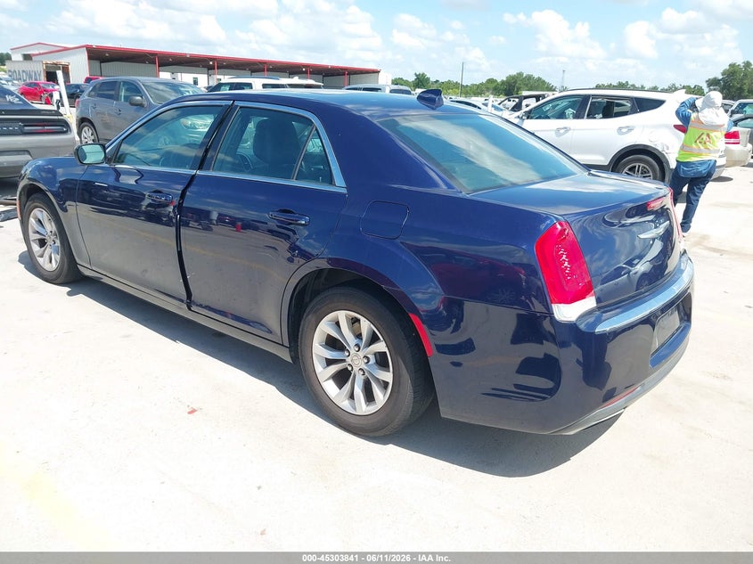 Vin: 2c3ccaag8gh243121, lot: 45801704, chrysler 300 limited 20163