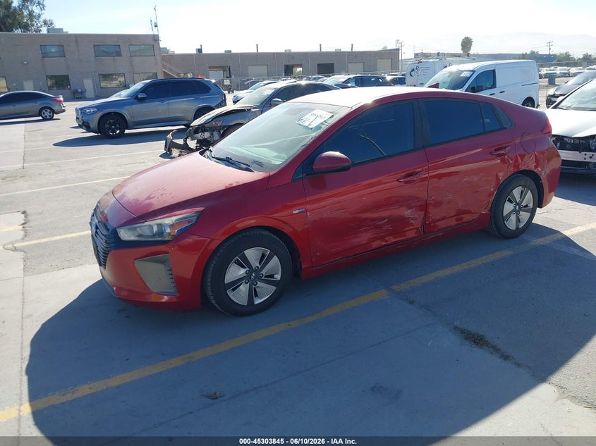 2019 Hyundai Ioniq Hybrid Blue KMHC65LC5KU140227 photo 1